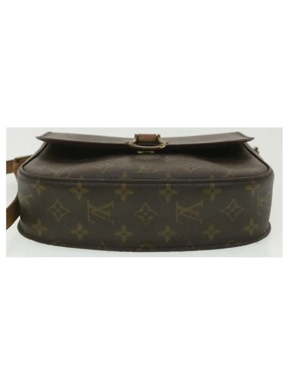 Authentic LOUIS VUITTON Monogram Saint Cloud GM Shoulder Bag M51242 LV - Picture 8 of 16